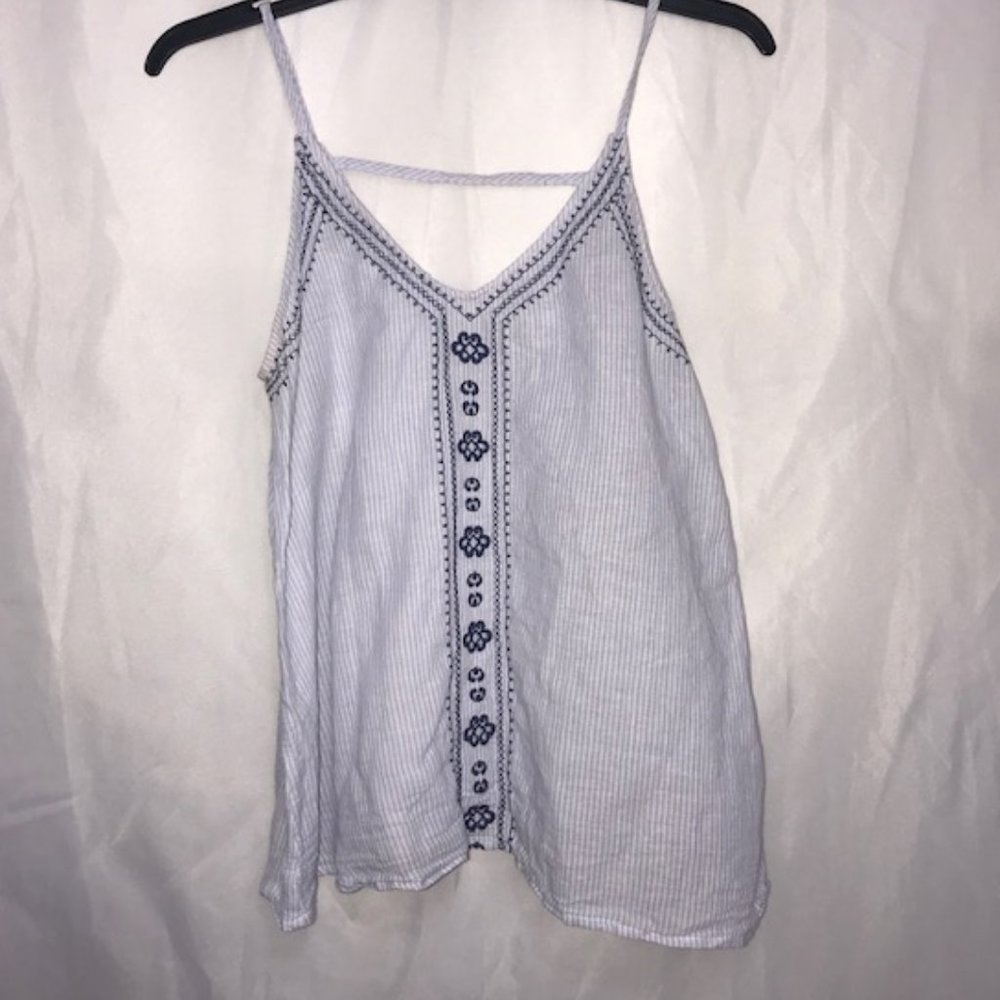 Eyeshadow Blue Tank Top